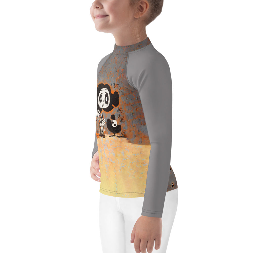 Kiddie Kookaburra Australian Themed Rash Guard