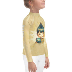Front view of CB6-36 rash guard designed for kids' outdoor activities.
