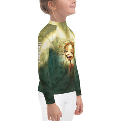 CB3-87 Rash Guard for Kids in Action