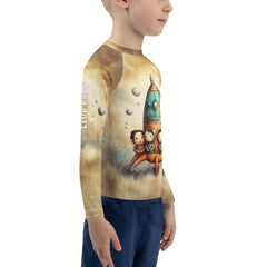 Stylish Kids Rash Guard with UV Protection