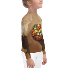 Stylish Kids Rash Guard with UV Protection