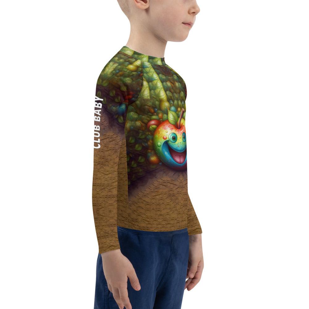 CB3-129 Children's Rash Guard under sunlight