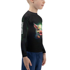 CB3-98 Rash Guard laid flat showcasing design and quality