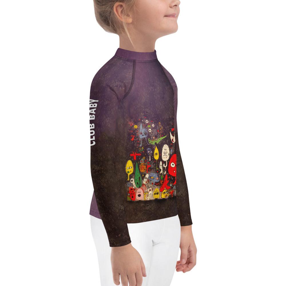 Spooky Night Kids Halloween Rash Guard - Beyond T-shirts