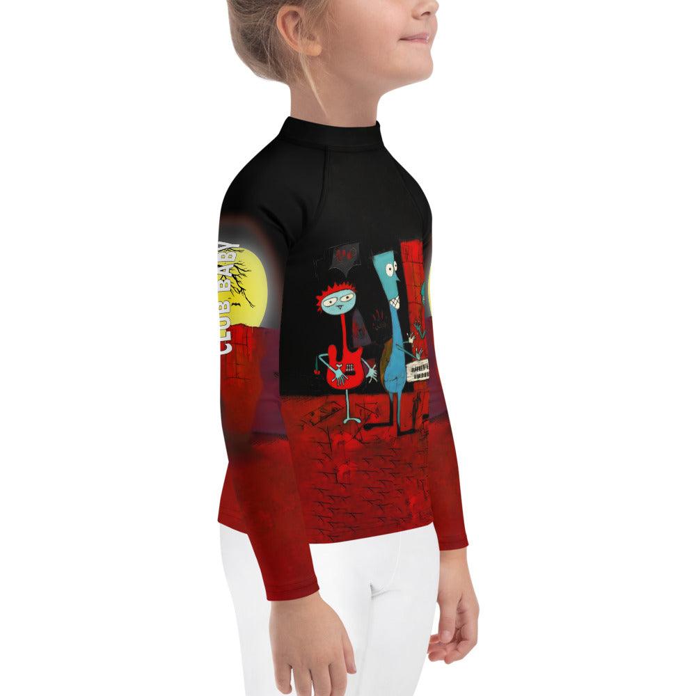 Creepy Crawlers Kids Halloween Rash Guard - Beyond T-shirts