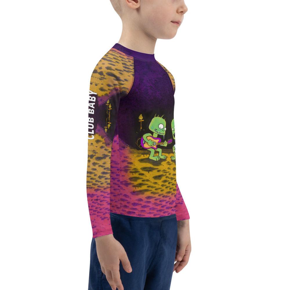 Halloween Magic Kids All-Over Print Rash Guard - Beyond T-shirts