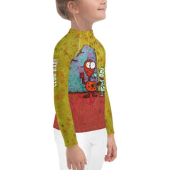 Wickedly Cool Kids Halloween Rash Guard - Beyond T-shirts