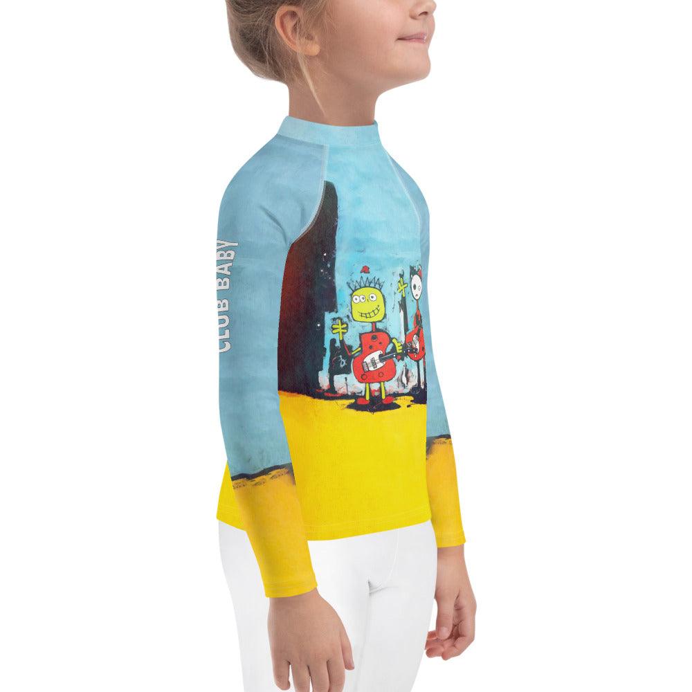 Bats In The Belfry Kids Halloween Rash Guard - Beyond T-shirts