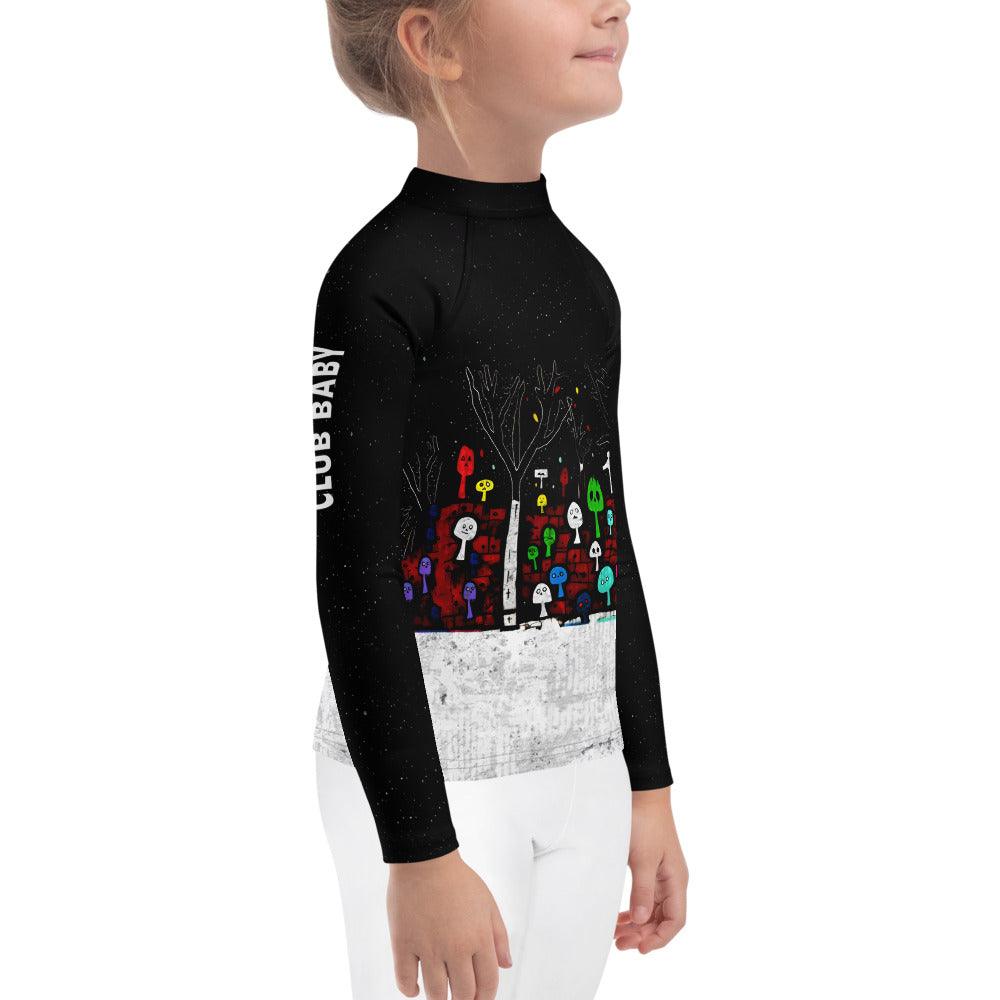 Grim Reaper's Playground Kids Halloween Rash Guard - Beyond T-shirts