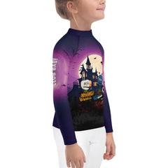 Zombie Apocalypse Halloween Kids Rash Guard - Beyond T-shirts