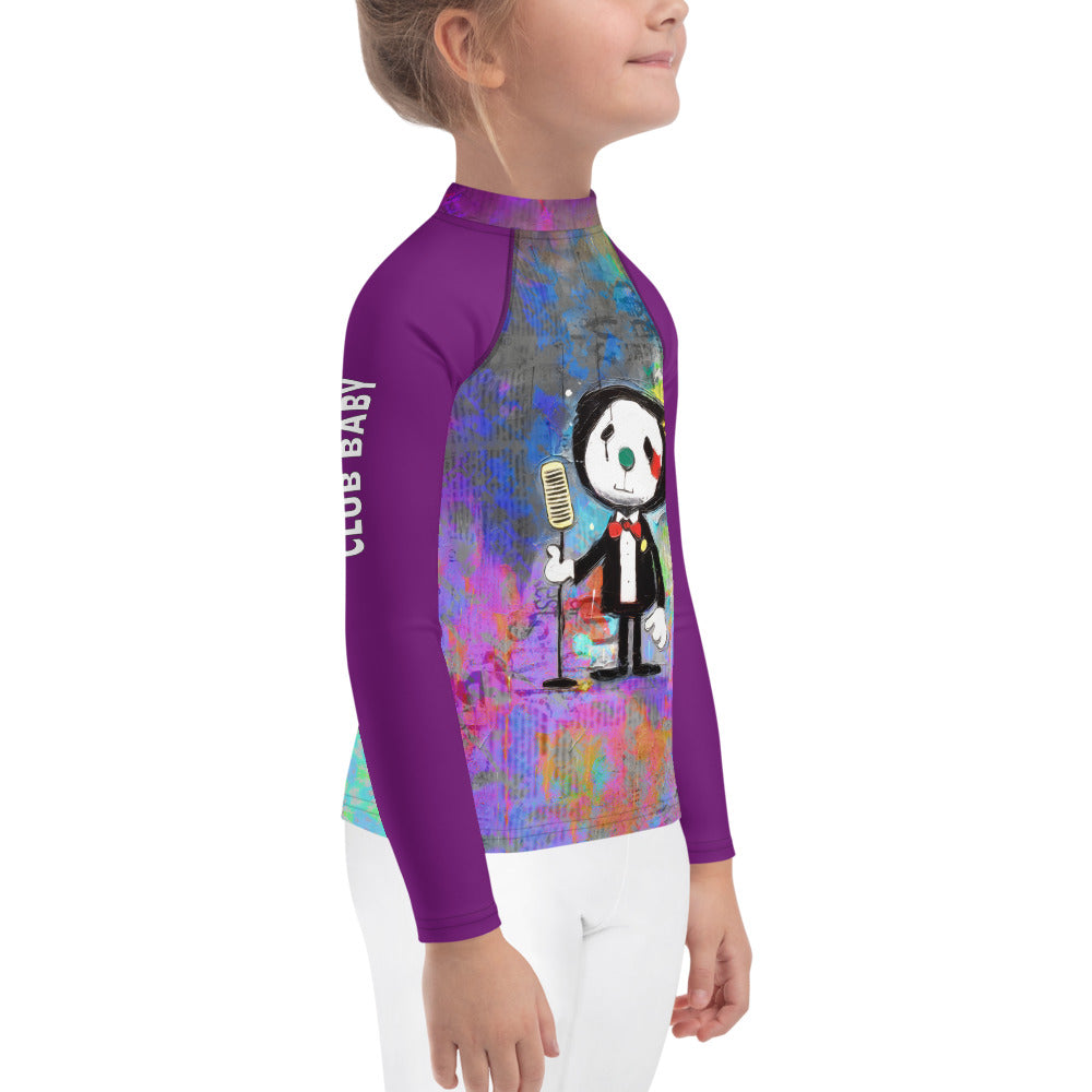 Kiddie Kiwi New Zealand-Themed Rash Guard