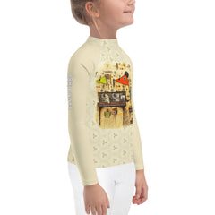 Kiddie Kite Sky-Themed Children's Rash Guard