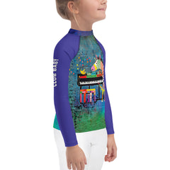 Petite Pufferfish Ocean Kids' Rash Guard