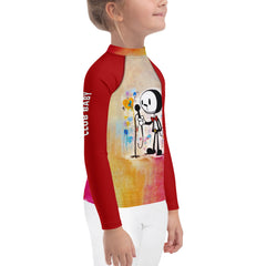 Little Lifesaver Nautical-Themed Rash Guard