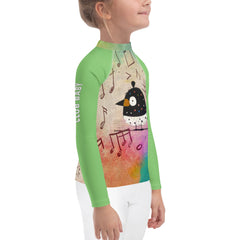 Kiddie Coral Reef Art Children's Rash Guard