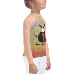 Little Lobster Ocean Themed Rash Guard