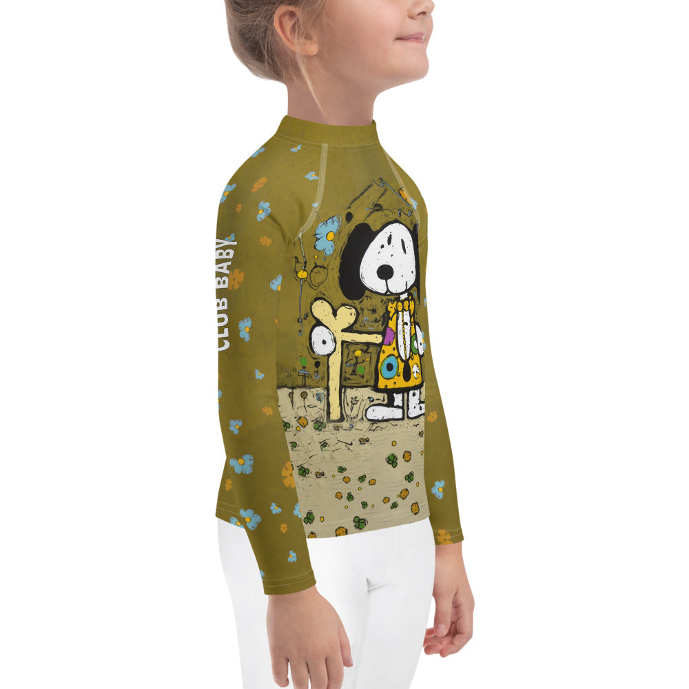 Kiddie Kraken Sea Monster Rash Guard