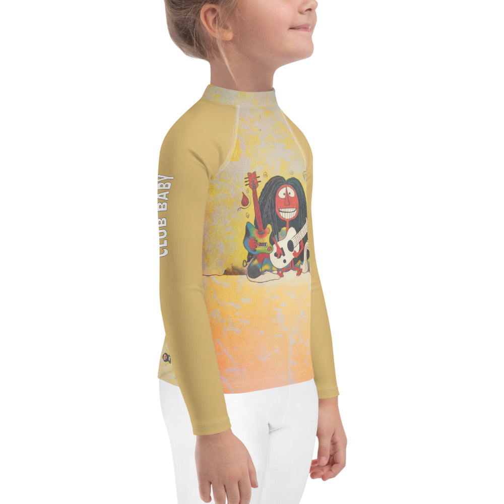 Tiny Tortoise Desert Themed Kids' Rash Guard