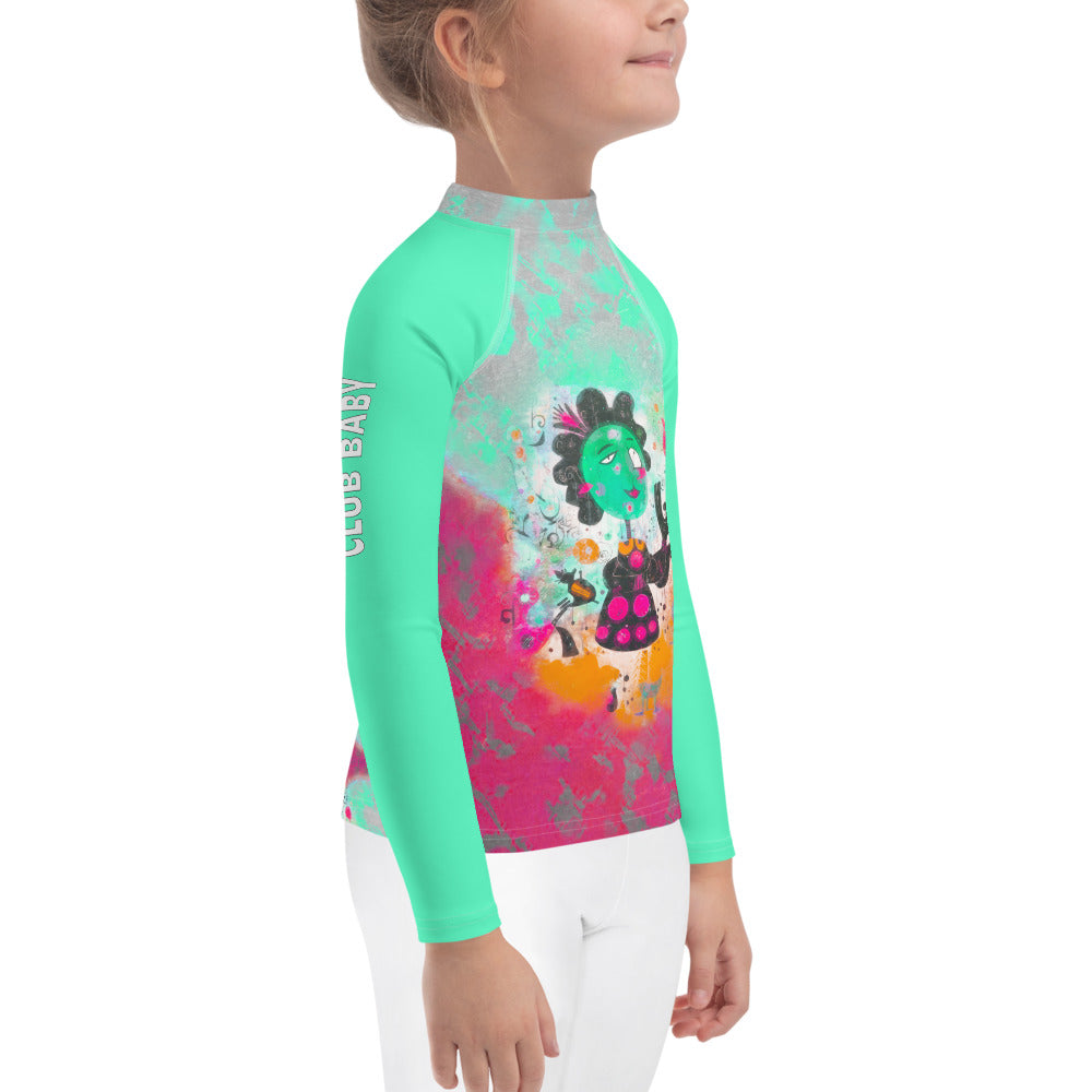 Little Lion Safari Kids' Rash Guard