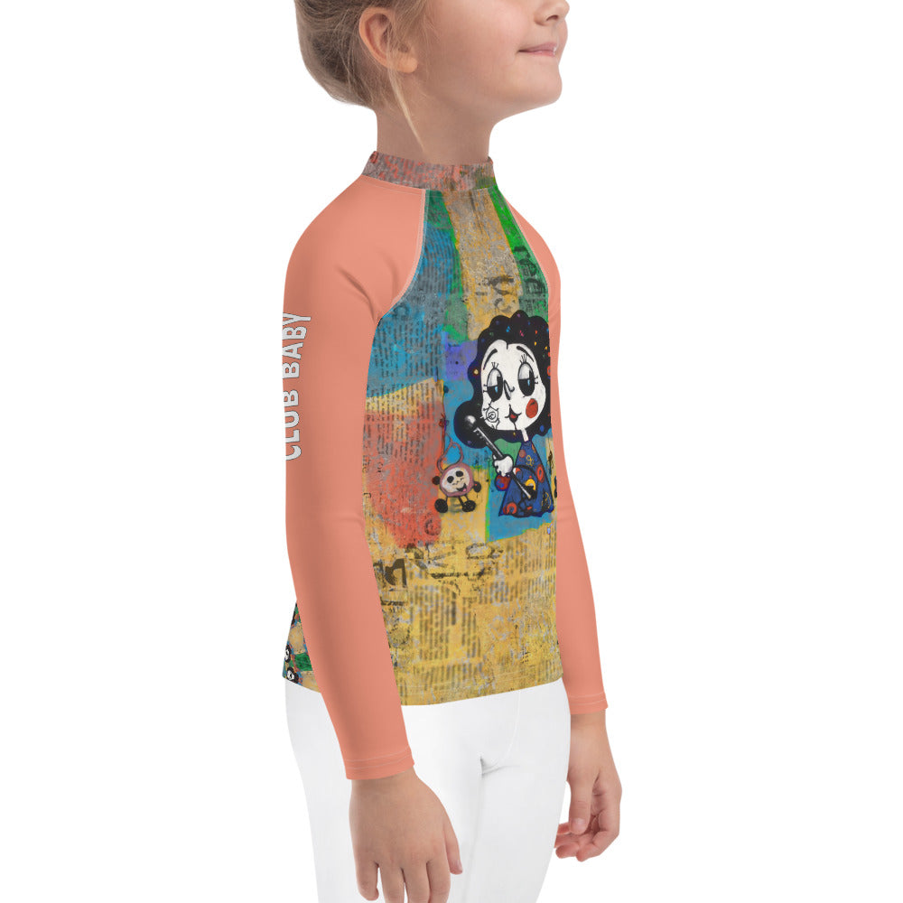 Petite Pegasus Mythical Children's Rash Guard