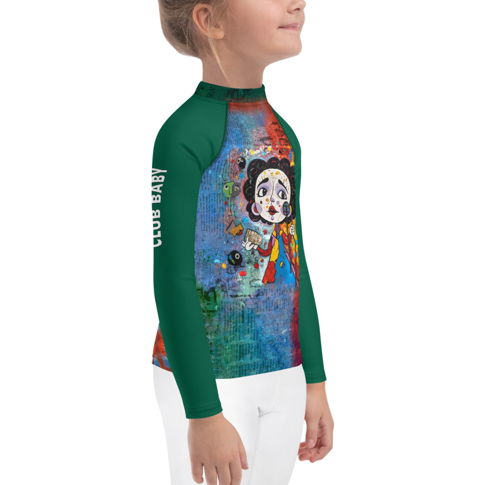 Tiny Tortoise Desert Kids' Rash Guard