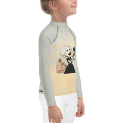 Radiant Rabbit Romp Children's Rash Guard