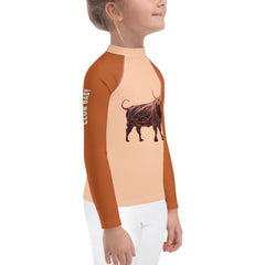 Bull’s Bubbly Beach Frolic Kids Rash Guard