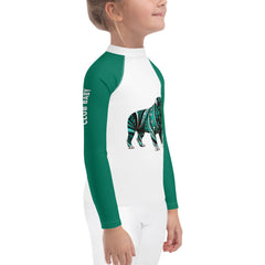 Pup’s Playful Paddle Kids Rash Guard