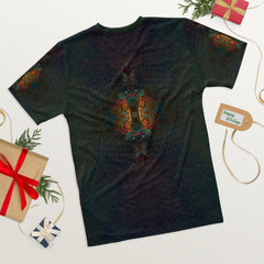 Vintage Visions Men's T-shirt in black color option.