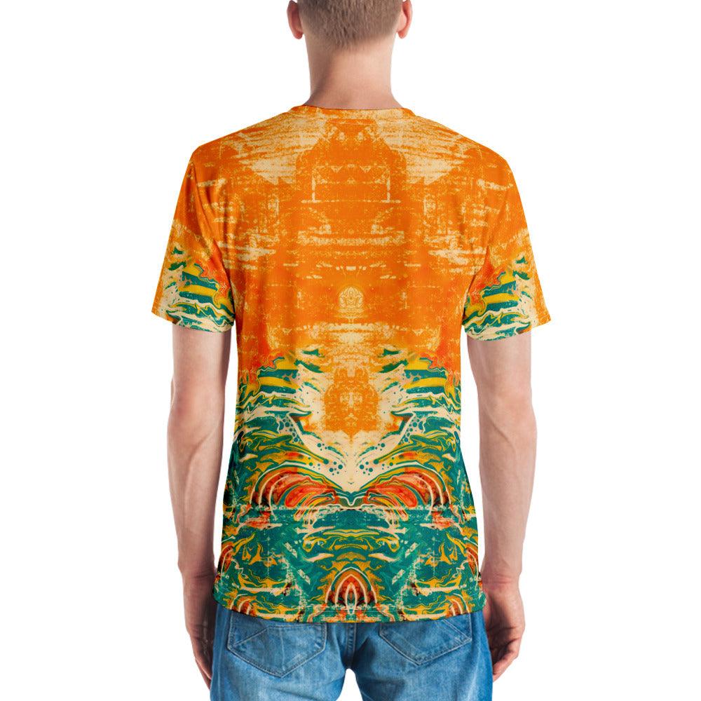 Men's Surfing Paradise Crew Neck Tee Ride The Waves In Paradise - Beyond T-shirts