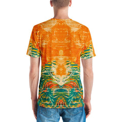 Men's Surfing Paradise Crew Neck Tee Ride The Waves In Paradise - Beyond T-shirts