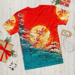 Men's Surfer's Paradise Crew Neck Tee Ride The Waves In Paradise - Beyond T-shirts