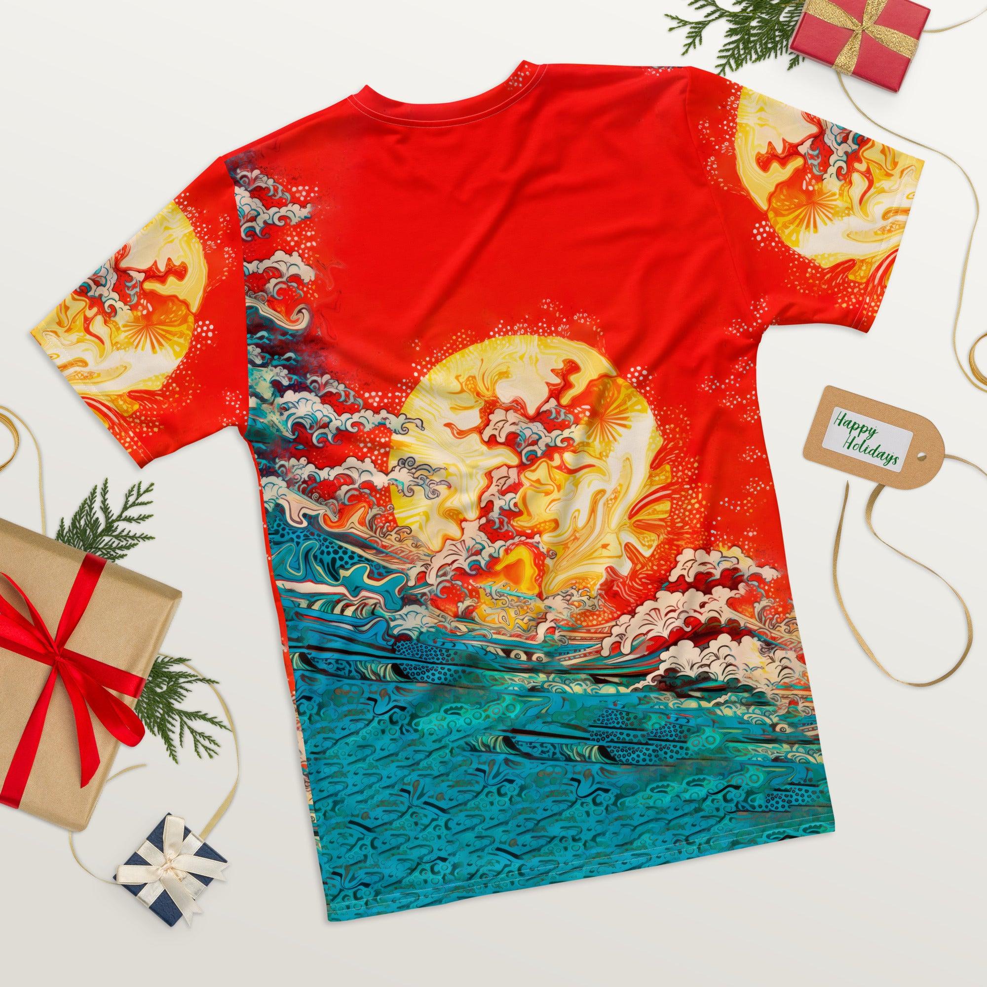 Men's Surfer's Paradise Crew Neck Tee Ride The Waves In Paradise - Beyond T-shirts