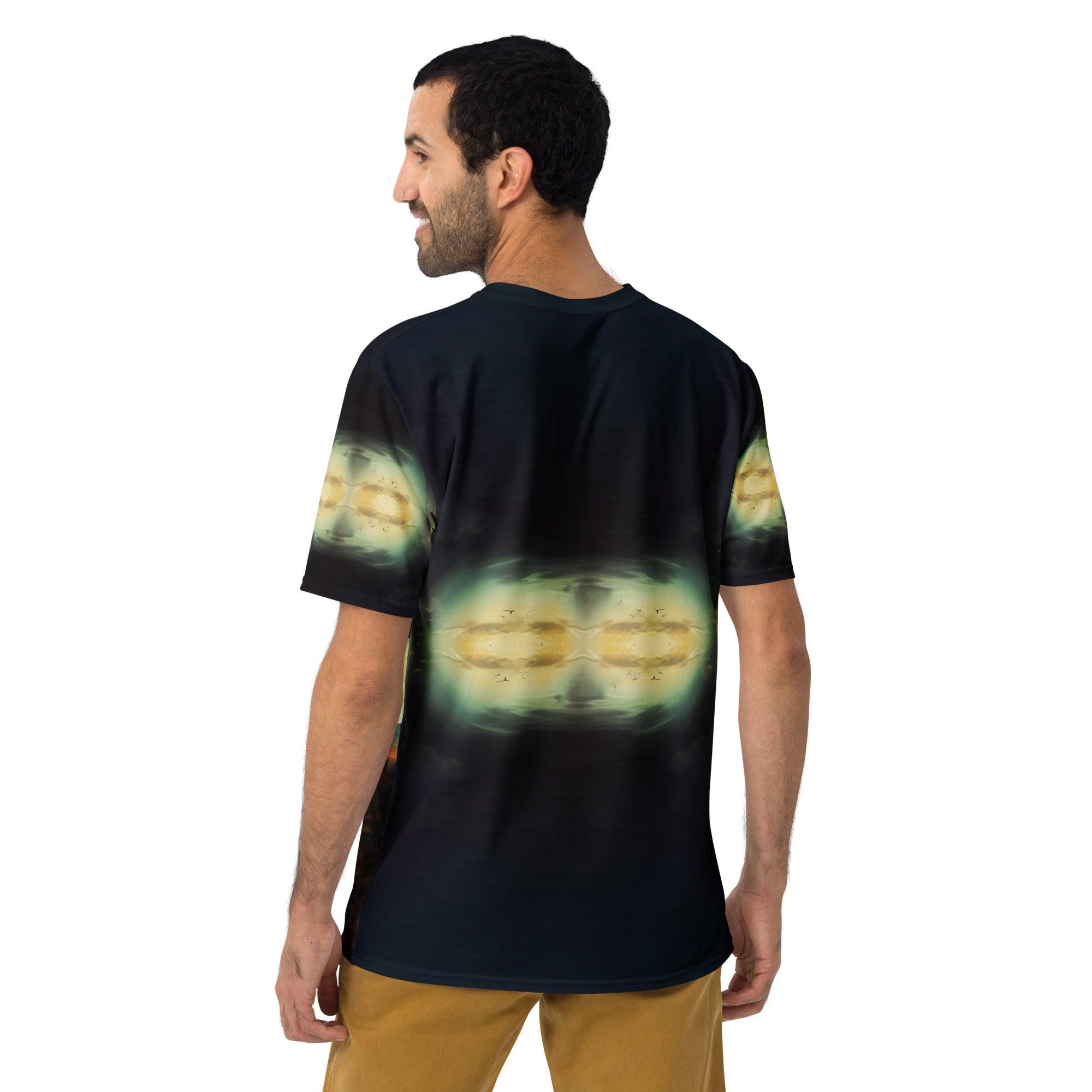 Men's Skeleton Dance All-Over Print Crew Neck Tee Join The Spooky Parade - Beyond T-shirts