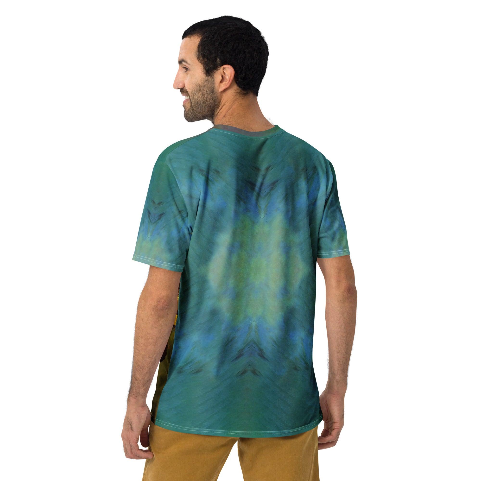 Men's Phantom Parade All Over Print Crew Neck Tee Join The Haunting Spectacle - Beyond T-shirts