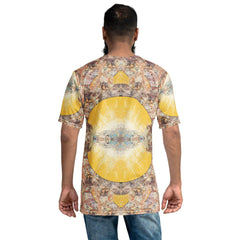 Surfing Wave All-Over Print Men's Crew Neck T-Shirt - Beyond T-shirts