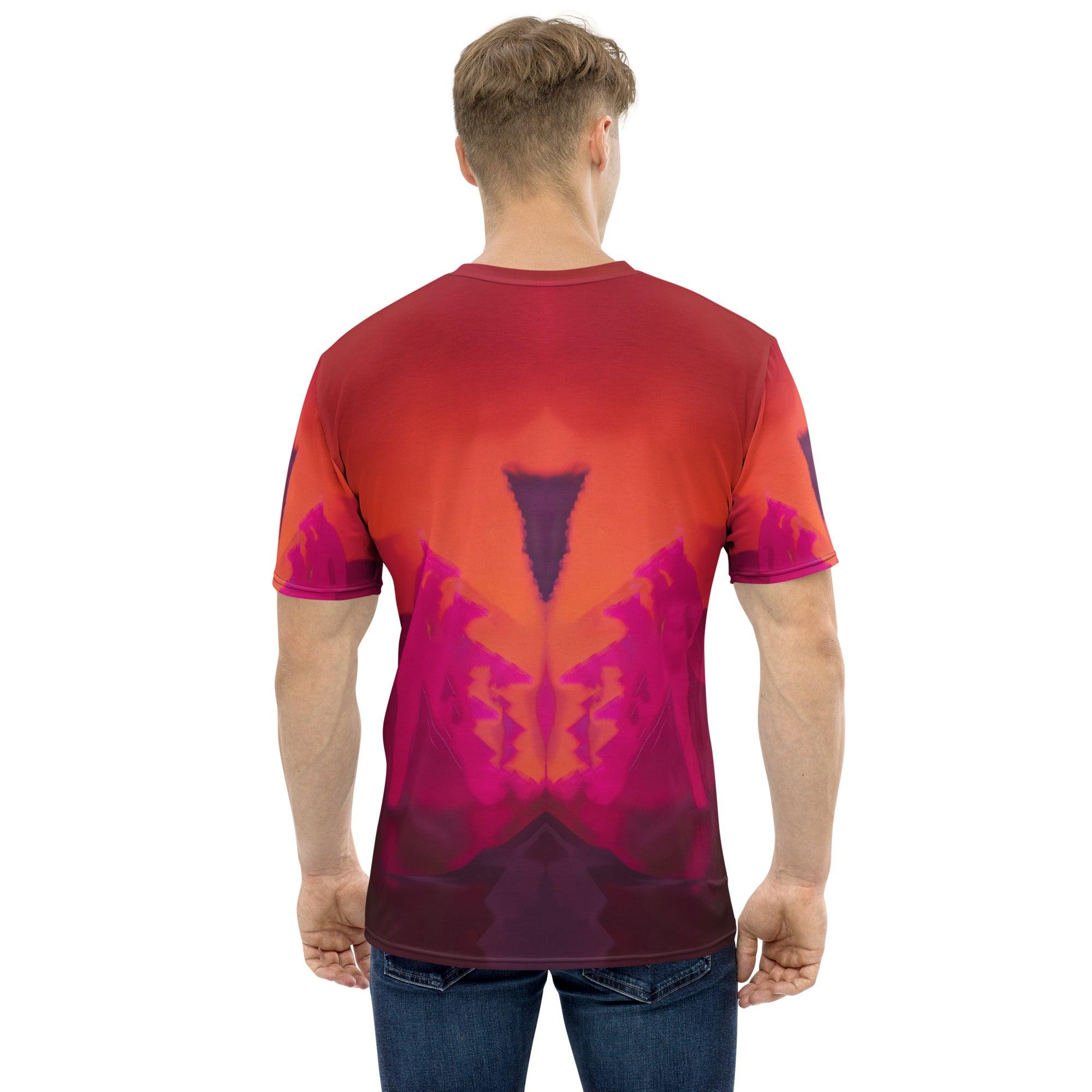 Modern Geometric All-Over Print Men's Crew Neck - Beyond T-shirts