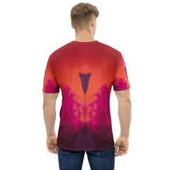 Modern Geometric All-Over Print Men's Crew Neck - Beyond T-shirts