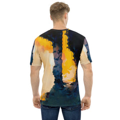 Retro Cassette Vibes Men's All-Over Print Crew Neck Tee - Beyond T-shirts