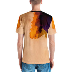 Classical Notes Elegance: Men's All-Over Print Crew Neck T-Shirt - Beyond T-shirts