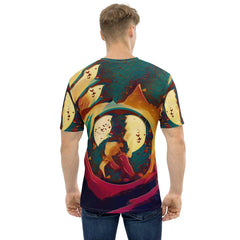 Rhythmic Guitar Strum - Men's Music T-Shirt - Beyond T-shirts