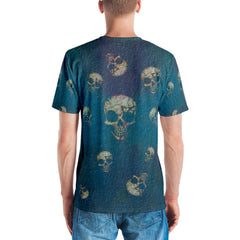 Trick Or Treat Ghostly Men's Crew Neck T-Shirt - Beyond T-shirts