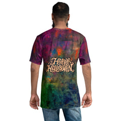 Haunted Cemetery Moonlight Men's Crew Neck T-Shirt - Beyond T-shirts