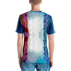 Music Vibes Graffiti All-Over Print Men's Crew Neck T-Shirt - Beyond T-shirts