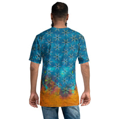 Ghostly Greetings All-Over Print Men's Crew Neck T-Shirt - Beyond T-shirts