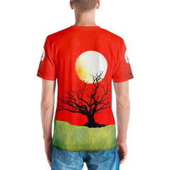 Midnight Macabre All-Over Print Men's Crew Neck T-Shirt - Beyond T-shirts