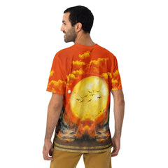 Chilling Crypt All-Over Print Men's Crew Neck T-Shirt - Beyond T-shirts