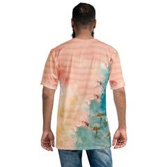 Melodic Men's Tee with Sitar Design