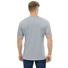 Geometric Harmony Men's Crew Neck T-Shirt