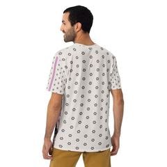 Serene Abstract Men's Crew Neck T-Shirt